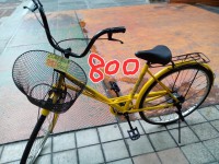 26吋黃色代步淑女車